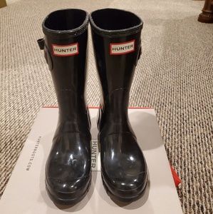 Hunter short rain boots